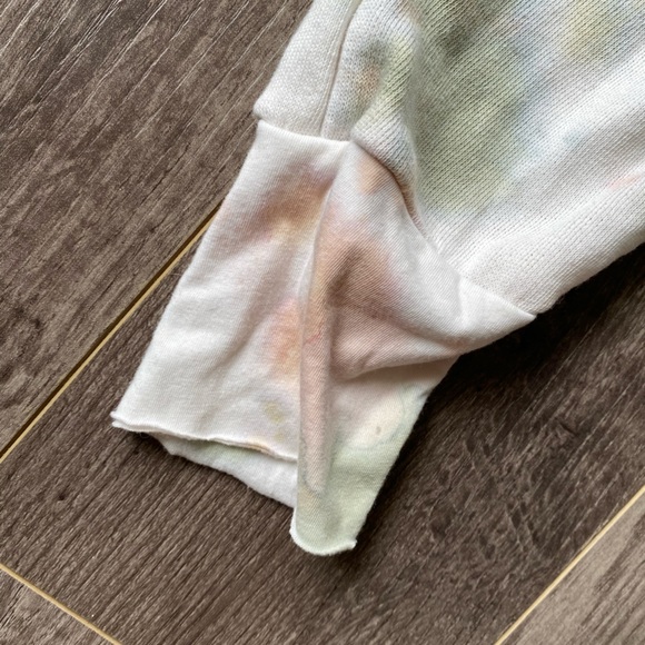 𝅺Young Fabulous & Broke green and peach tie dye Jumpsuit w/ pockets size xs - Picture 9 of 13